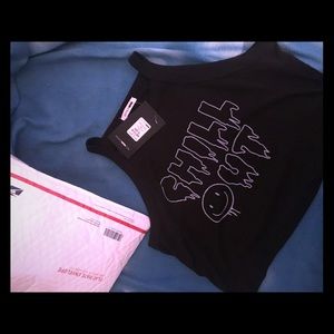 Fashion nova chill out crop top